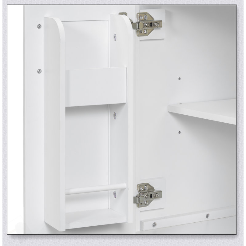 Ensemble de meuble-lavabo 24 po avec lavabo en céramique, conception luxueuse peu encombrante et portes à fermeture en douceur pour les salles de bain modernes