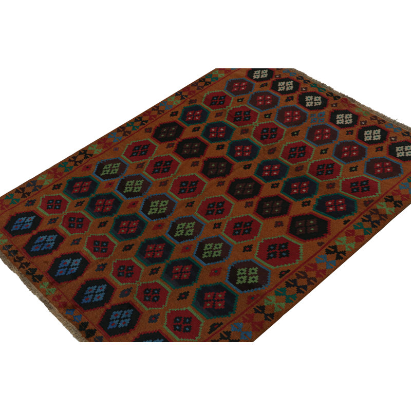 One-of-a-Kind Rectangle 6’1” X 8’ Hand Knotted Area Rug