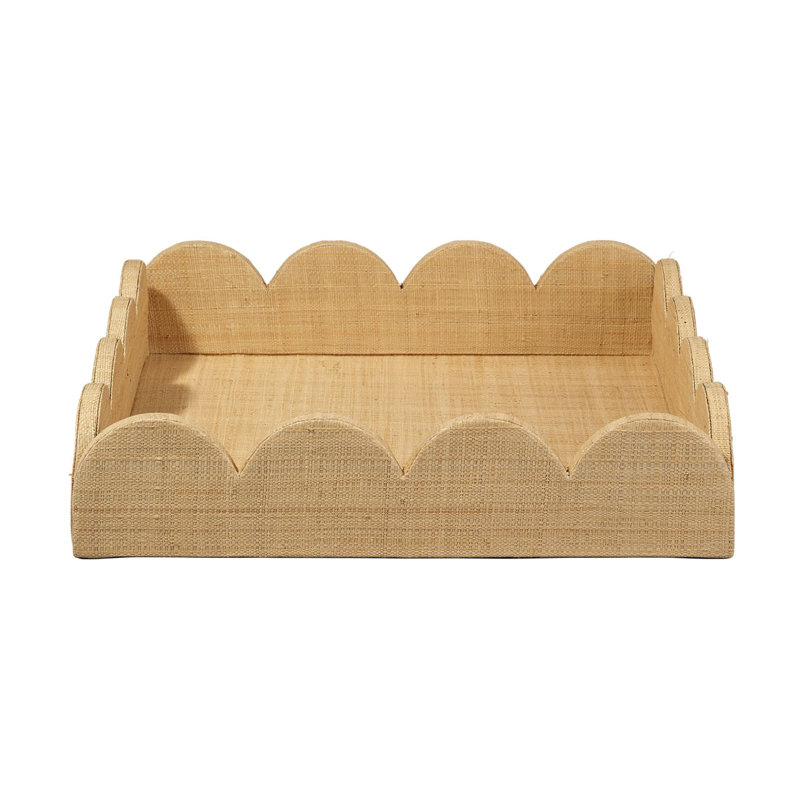 Plateau en tissu Wonderland, Brun