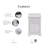 Derby 24" Carrara White Marble Countertop Bath Vanity with Faucet-29273789-118558536