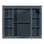 Meuble-lavabo de 36 po avec lavabo supérieur, armoire à miroir, armoire de rangement moderne avec 2 portes à fermeture douce et 2 tiroirs, meuble-lavabo simple-370580463
