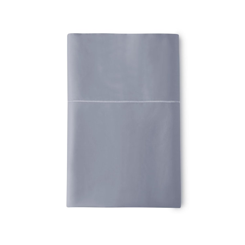 Whisper Organic Certified Organic Twin Flat Sheet Only - 100% Organic Cotton Sheets With Luxurious Soft And Breathable 300 Thread Count Sateen Weave Finish - Gots & Fairtrade Certified (Twin Mineral)