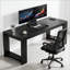 Élégante table de bureau ovale