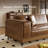 111.81" Luxury Oil-waxed Leather Sofa, High-end Vintage Sofa, Sturdy Frame, Comfortable Seating
