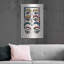 Art mural en métal, "Eyes and,1" par Andreas Magnusson, 24 po x 36 po