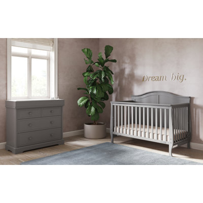 Camden 4-in-1 Solid Wood Convertible Crib