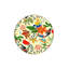Tapis multicolore touffeté multicolore à motif de singe et de fruit d'arbre 3543-837998201