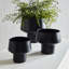 Acquah Metal Cachepot - Set of 3
