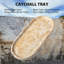 Plateau en marbre naturel ovale Guein-1271332732