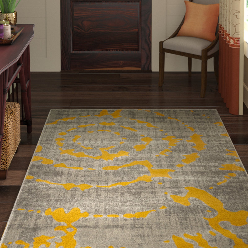 Lenexa Performance Abstract Rug, Rectangle 6' x 9'