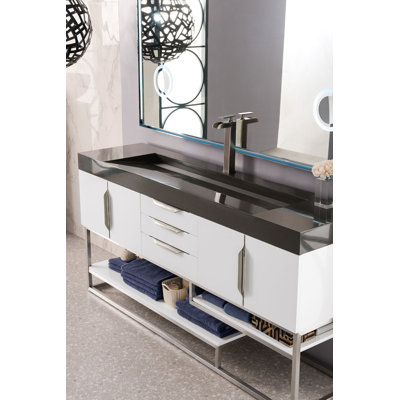 Keven 72'' W Single Vanity
