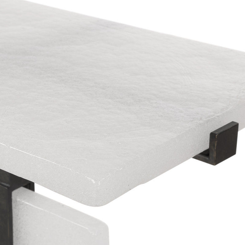 Ova Glass Accent Table