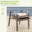 Chaise de patio pliante Teshima