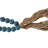 Barri Wood and Jute Decorative Bead Strand with Woven Texture and Tassel Detail Featuring Rustic Design and Contemporary Accents for Versatile Styling in Modern or Traditional Settings-2051900898