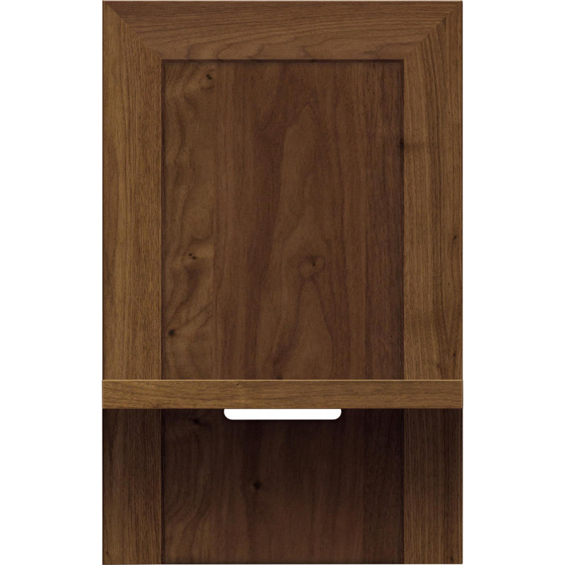 Table de chevet Moduluxe, Noyer naturel, H 29 po x l 18,5 po x P 18 po