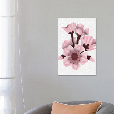 Cherry Blossoms - Light by Angelika Parker - Wrapped Canvas Print
