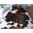 Guthridge Tricolor Cowhide Patchwork Rug – Genuine Leather Area Rug-1733895679