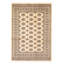 Tapis unique en laine noué à la main Bokhara 4 pi 8 po x 6 pi 8 po Peshawar