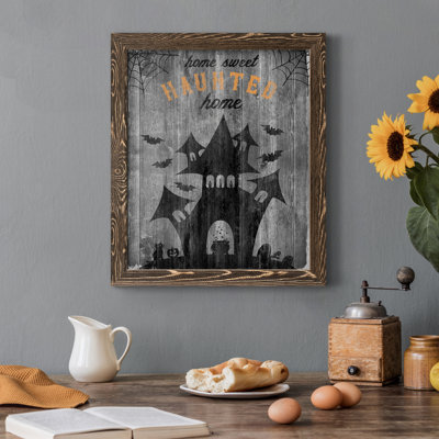 Haunted House - publicités encadrées sur toile