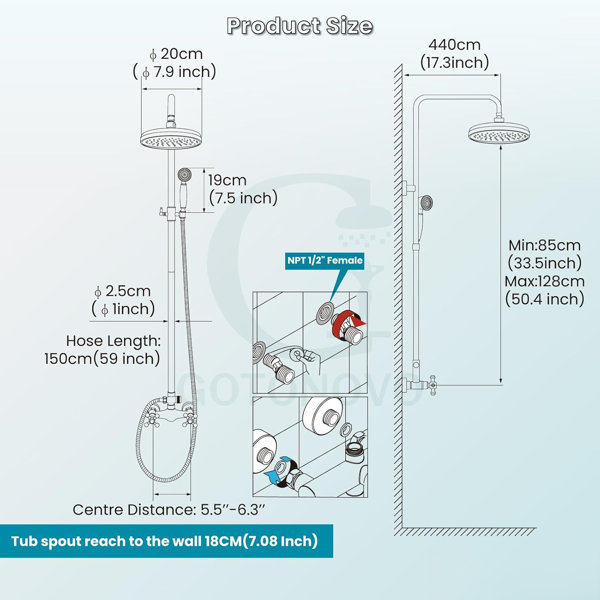 Dimensions du produit