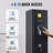Gun Safe Lock, Digital Quick Access Fingerprint Gun Cabinet Pro-SF0104 Dual Alarm