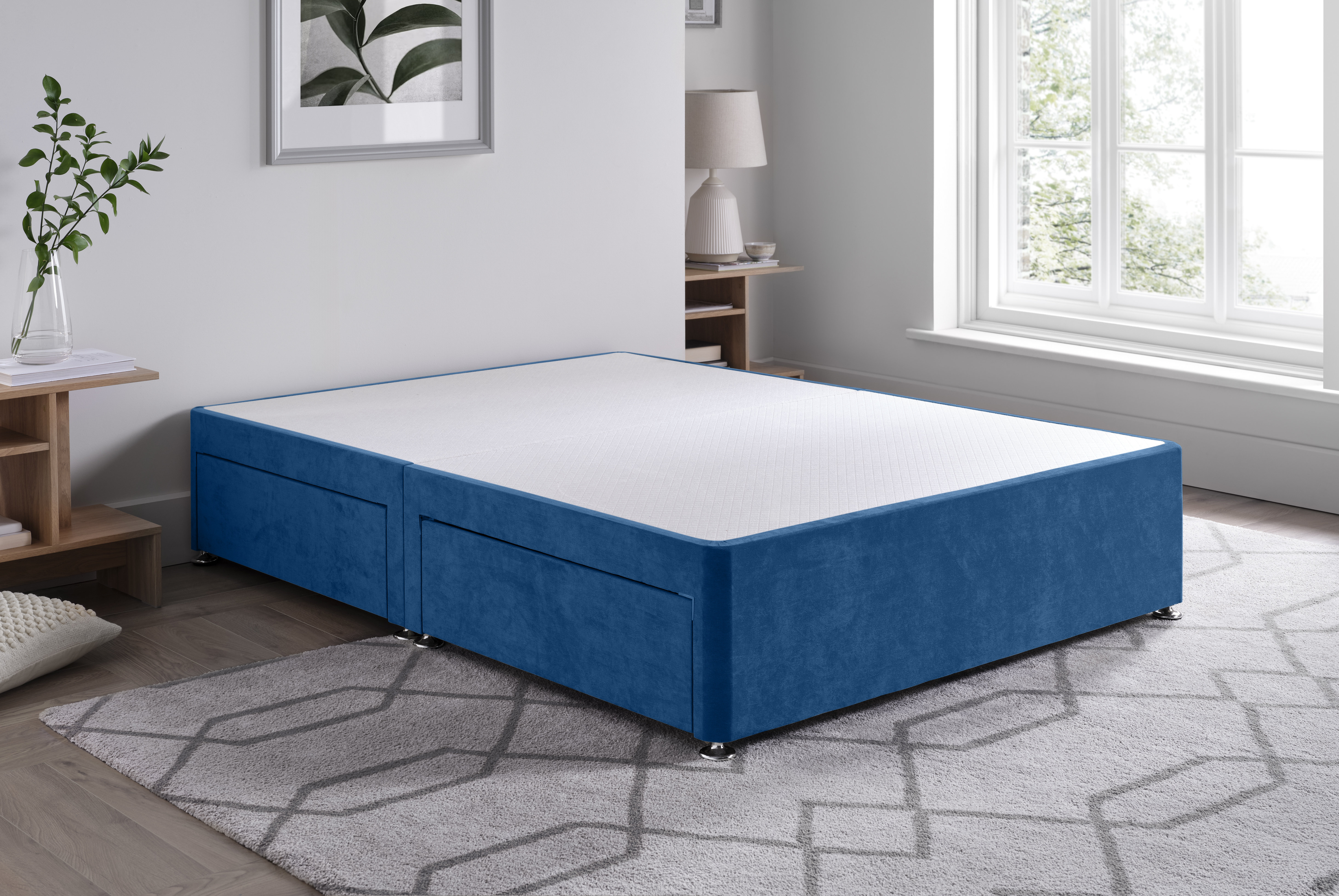 Divan Base Raha Cont 17 Stories Naples Divan Bed Base | Wayfair.co.uk