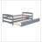 Platform Bed with Trundle-214341663