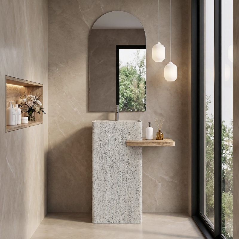 Lavabo de salle de bain 34 po
