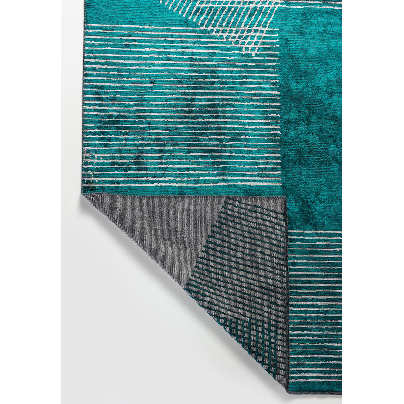 Rapture Striped Area Rug, Rectangle 9'10" x 14'
