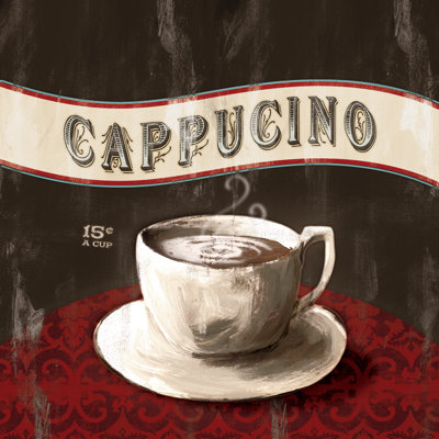 Cappucino I - Wrapped Canvas Painting