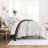 Patterned Ultra Soft 3 Piece Duvet Cover Set - Serenity-128498300-128498301
