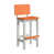Gris anse / orange agrume