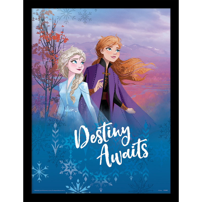 'Destiny Awaits' Framed Graphic Art