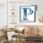 Keiri Floral Pattern Letter P-109358993