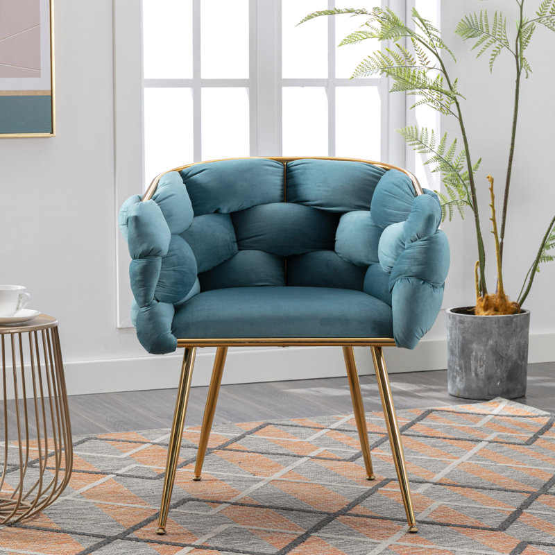 Chaise d'appoint Sereda Luxury Leisure, Bleu