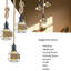 6 - Light Black Kitchen Island Pendant