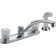 Classic Double Handle Kitchen Faucet with Side Spray