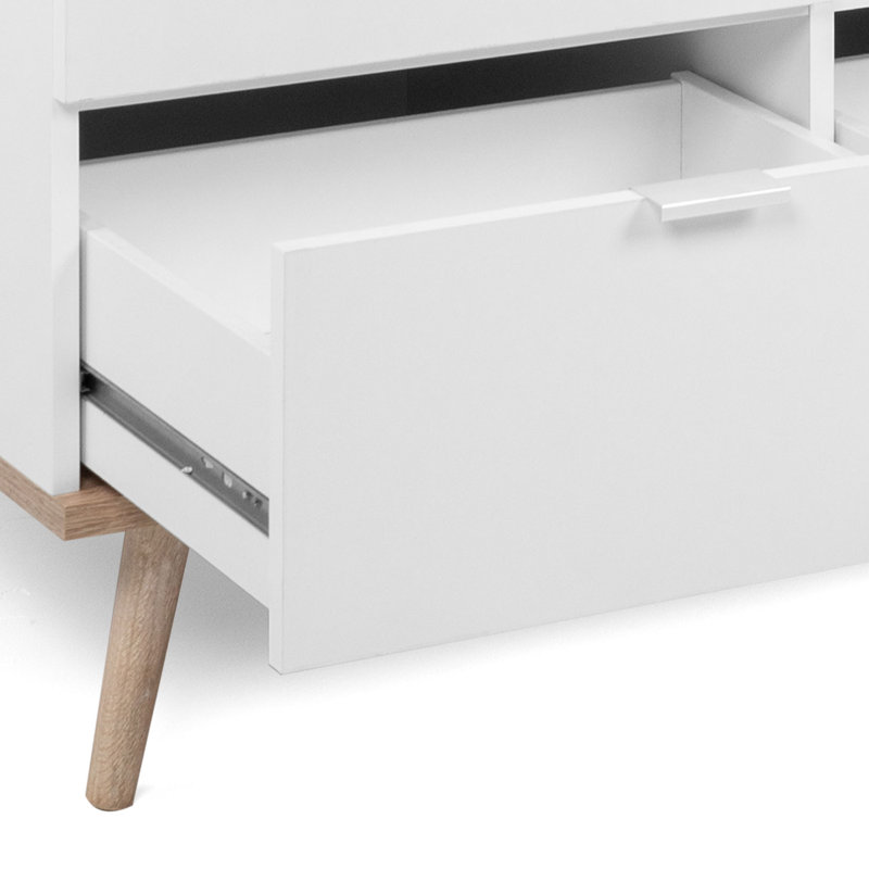 Oswaldo 2 Door Wood Wardrobe