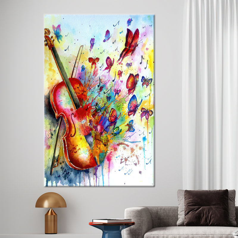 Print on Canvas, Framed Wrapped Canvas, 35 cm H x 25 cm W, Does Not Apply
