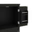 Armoire de rangement élégante pour salle de bain, unité de rangement pour salle de bain, armoire autoportante avec 4 portes, tablettes réglables, tablettes adaptables-47432275