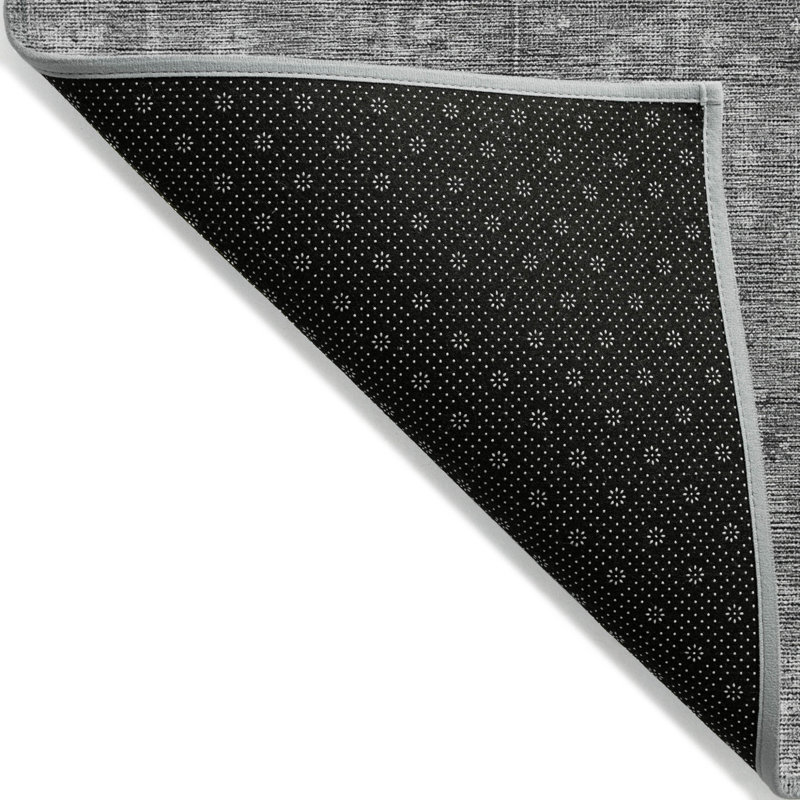 Tapis gris anthracite lavable 9 pi x 12 pi Sud-Ouest