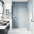 Zenith 34" W x 74" H Fixed Frameless Shower Screen with 3/8" Glass-99929942