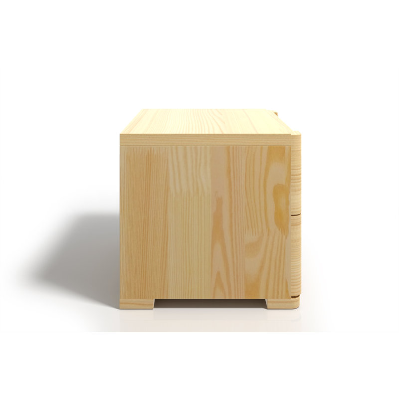 Vernon 40cm W Solid Wood Bedside Table