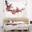 Tapisserie d'hiver florale-28483528