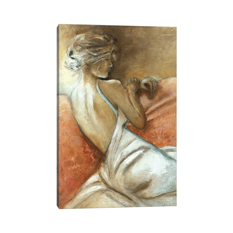 A Quiet Refrain I by Carol Robinson - Painting on Canvas, Wrapped Canvas, 30.48 cm H x 45.72 cm W