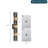 Baconton 3-Light Flush Mounted Sconce