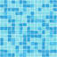 0.75" x 0.75" Glass Grid Mosaic Tile