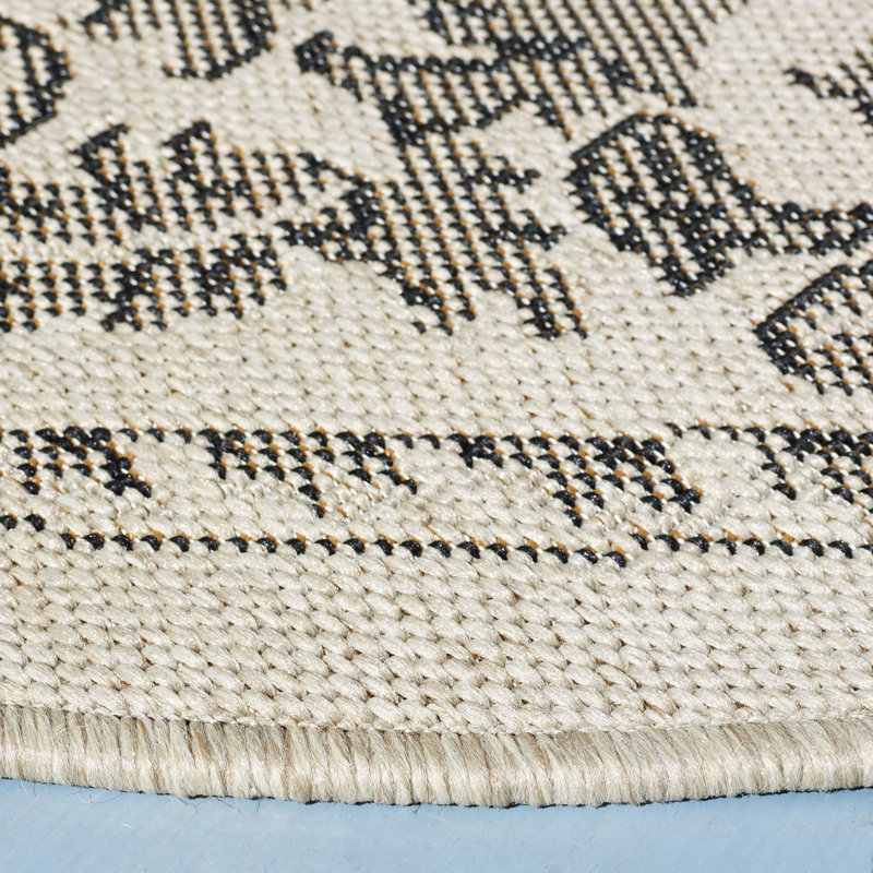 Herefordshire Performance Oriental Rug, Round 6'7"