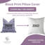 Housse de coussin en lin faite à la main à motif floral Floral-1228609980