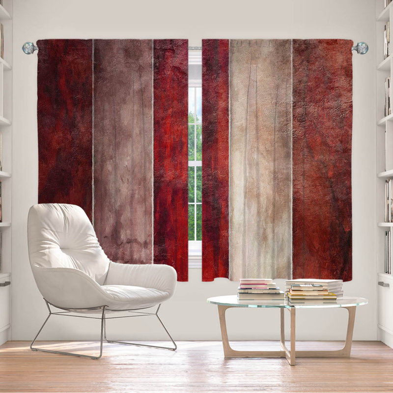 Delaughter Room Darkening Curtain Pair, 40" W x 52" L